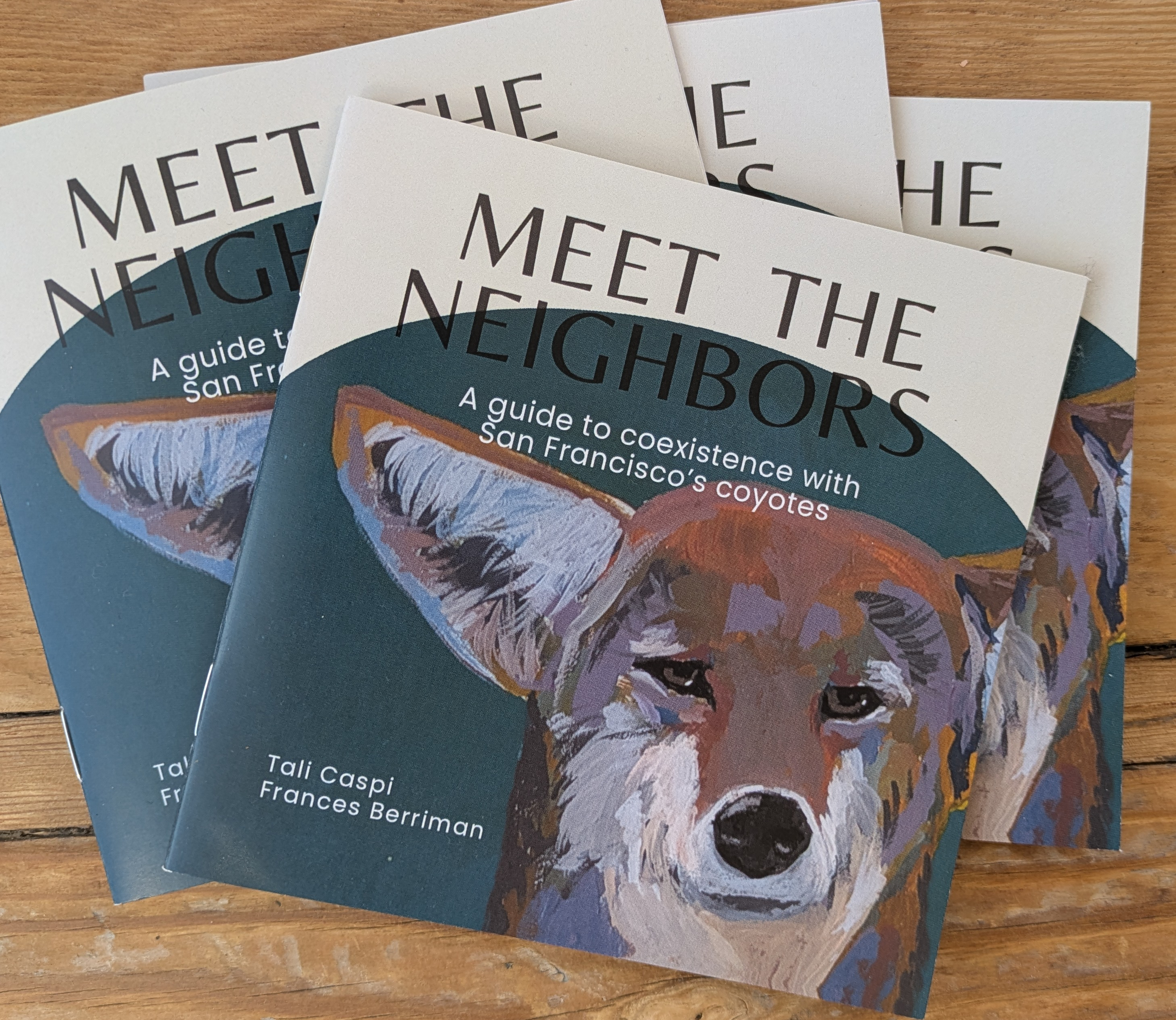 Meet the Neighbors. Printed booklet, 2025