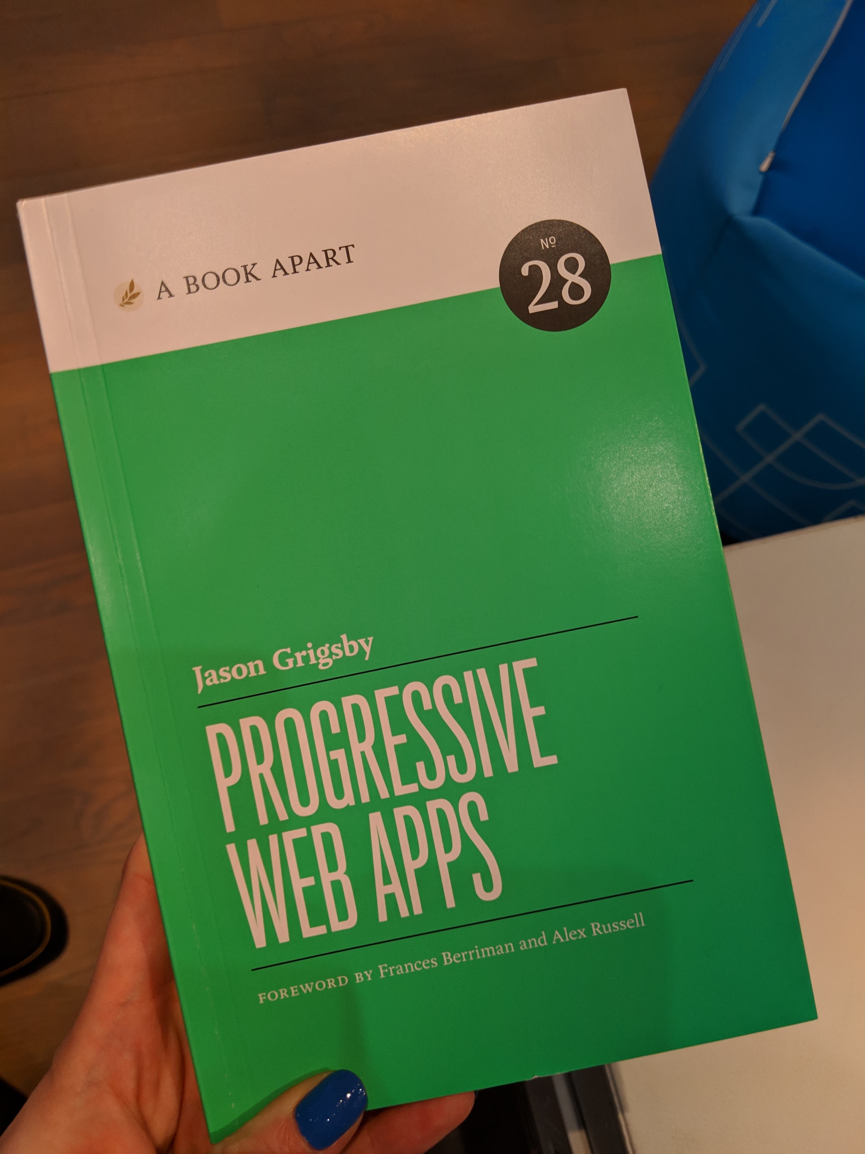 A real book made of trees!